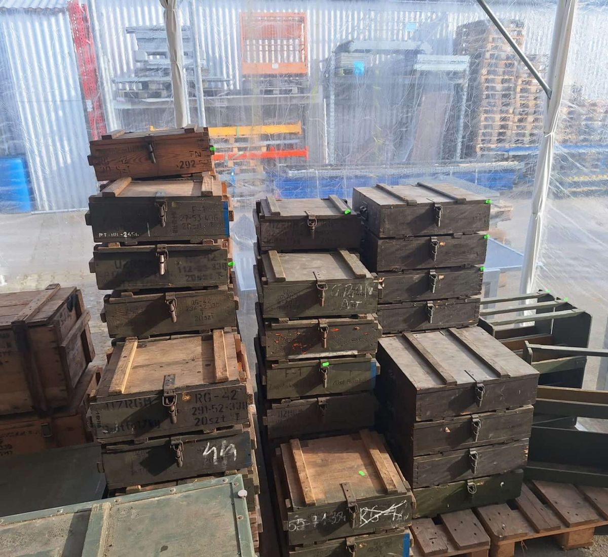 Industrieverwertung Teile